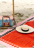 Beach Towel | Diamond Pink