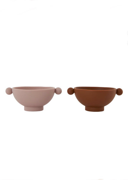 Bowl | Inka (Caramel/Rose)