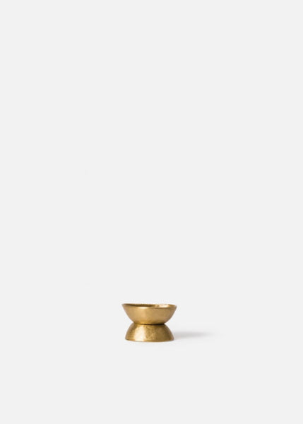 Candle Holder | Pebble (Brass)