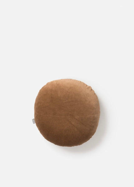 Cushion | Velvet Round cushion (Toast)