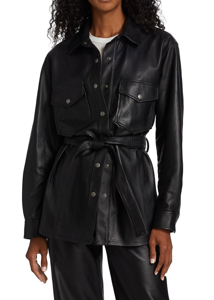 Shacket | Voyager (Black leather)