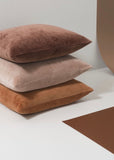 Cushion Cover | Cotton Velvet (Eggplant)