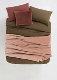 Cushion Cover | Cotton Velvet (Eggplant)