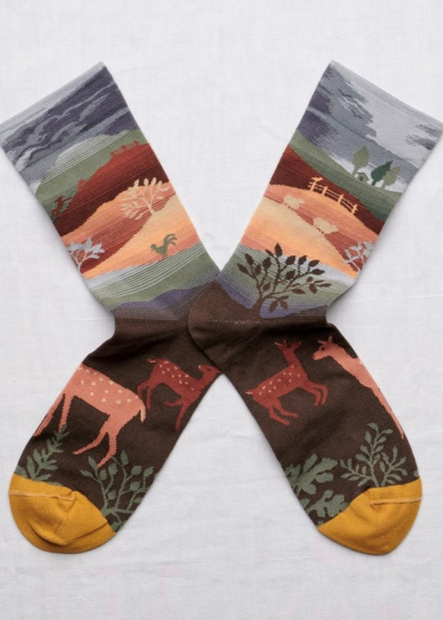 Socks | Landslide Umber