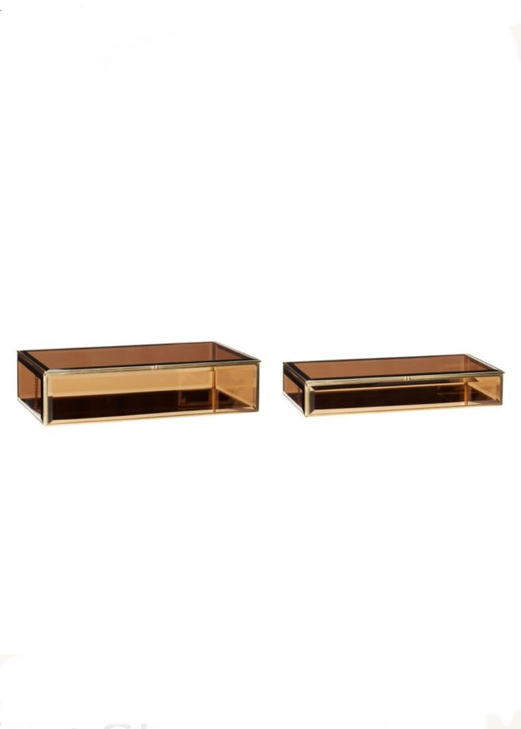 Jewellery Box | Tinted Glass (2 Set)
