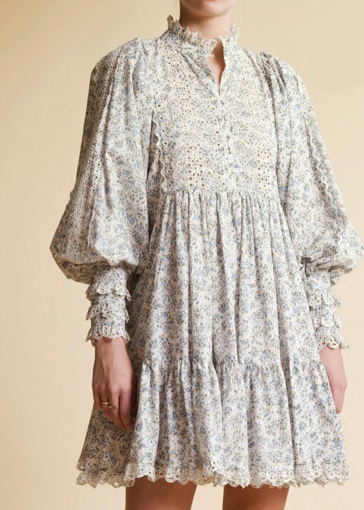 Dress | Slub Midi (Blue Bell)