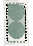 Beach Towel | Diamond Green