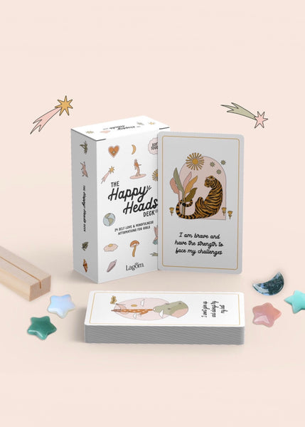Affirmation Cards | Happy Heads (Girls)