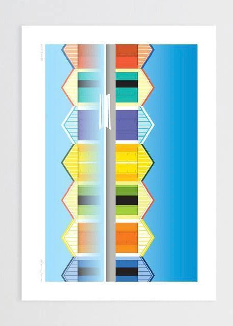Art Print | Boatsheds (A4)