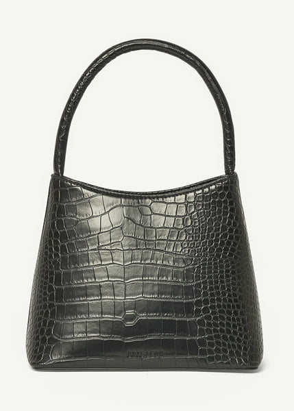 Bag | Chloe (Black Recycled Croc)