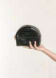 Pouch | Circulo Essentials (Black Brushed Recycled Croc)