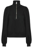 Sweatshirt | NankitaGZ Zip Collar (Black)