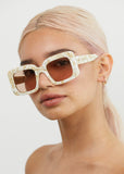 Sunglasses | Mia (White Onyx)
