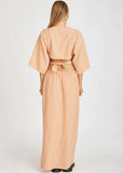 Dress | Tangerine Stripe (Tangerine White)