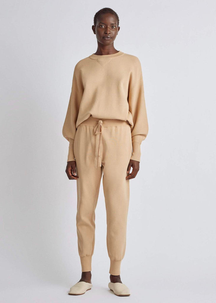 Pants | Sidney Tapered Knit (Suede)