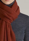 Scarf | Ribbed (Rust)