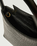 Bag | Chloe (Black Recycled Croc)