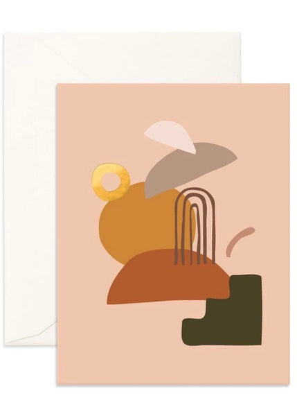 Card | Caramel Composition