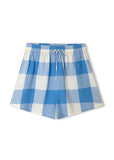 Short | Organic Cotton (Blue Check)