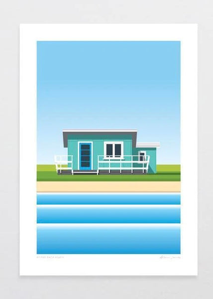 Art Print | At The Bach Again (A4)