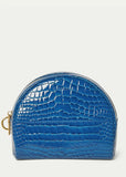 Pouch | Circulo Essentials (Cobalt Wet Recycled Croc)