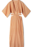 Dress | Tangerine Stripe (Tangerine White)