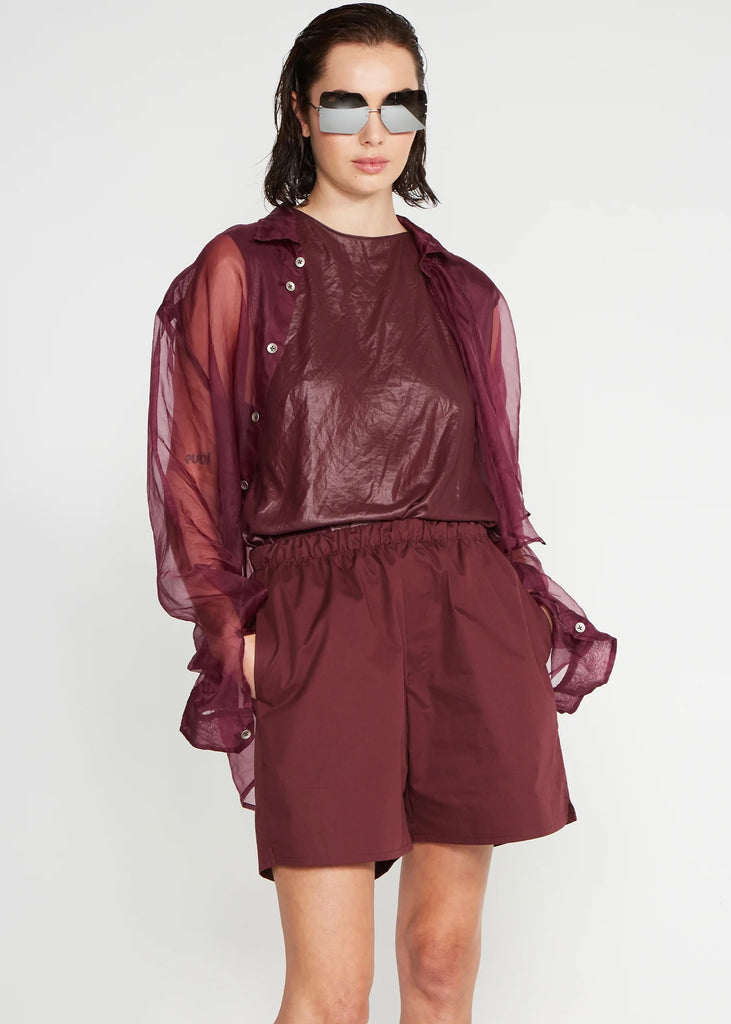 Shirt | Monaco (Garnet)