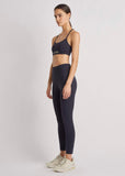 Top | Kennedy Panelled Crop (Navy)