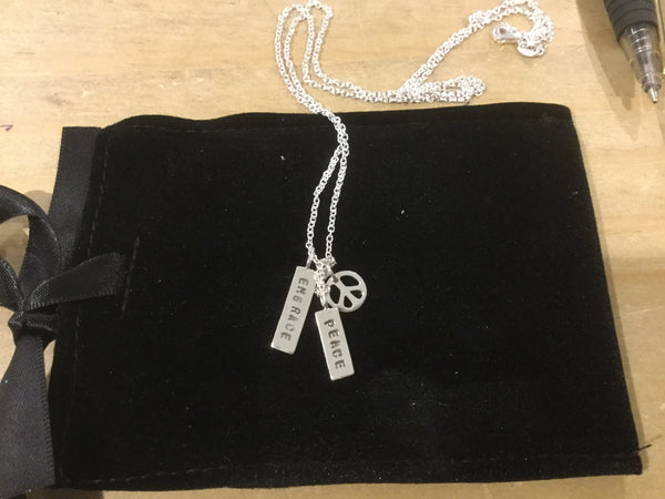 Necklace | Embrace/Peace