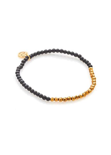 Bracelet | Party At The Front (Black/Gold)