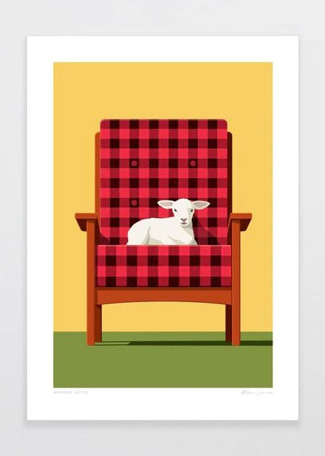 Art Print | Warmer Inside (A3)