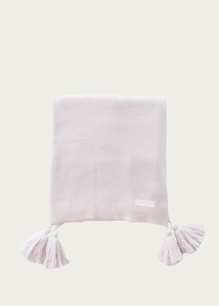 Tassel Blanket | Soft Lilac