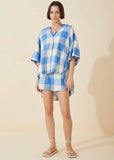 Short | Organic Cotton (Blue Check)