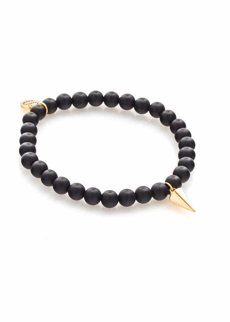 Bracelet | All For One (Black Onyx/Gold)