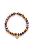 Bracelet | Amuleto Tigers Eye (Gold 6mm)