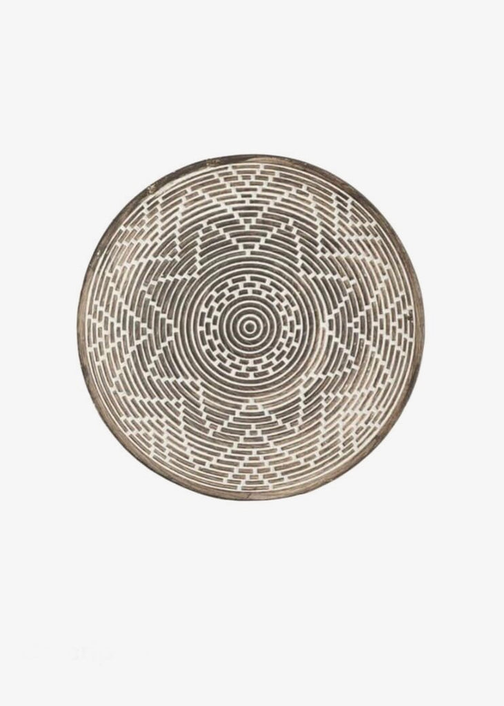 Fibre Clay Tray | Chocolate (Small)