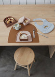 Plate/Bowl Set | Rainbow (Rose/Fudge)