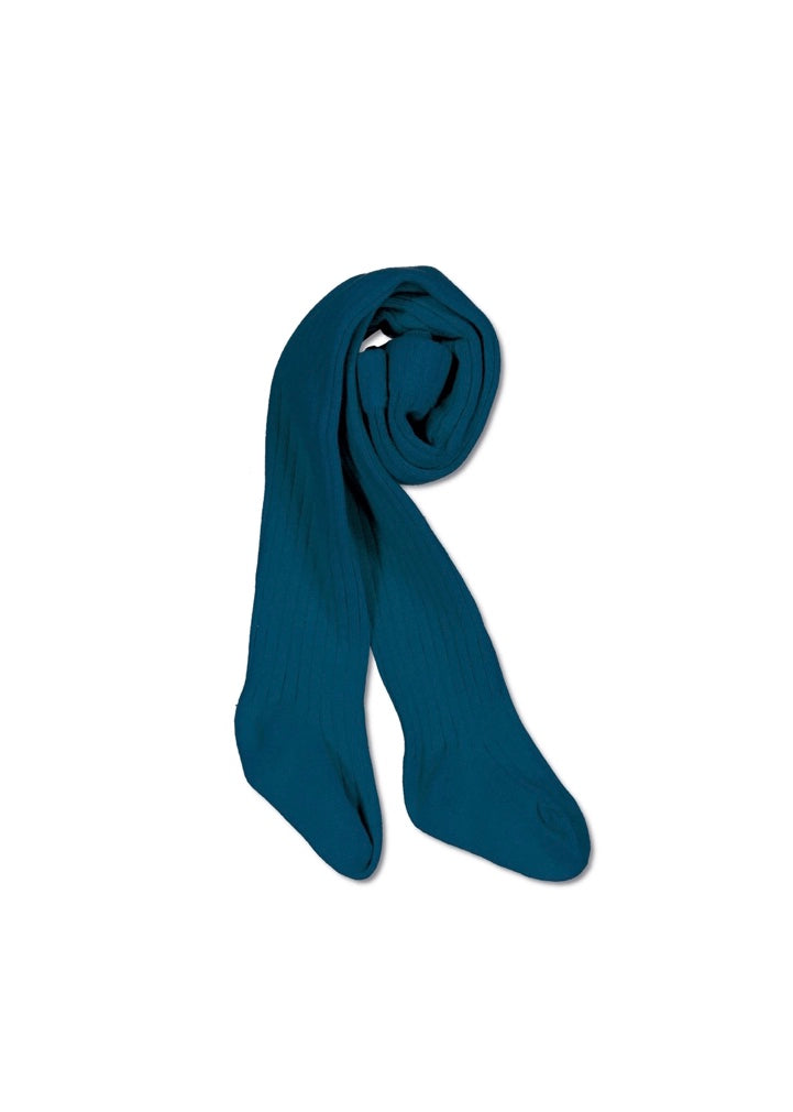 Stockings | Cotton Rib (Teal)