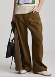 Close-up view of Ricochet Nardi Olive jean