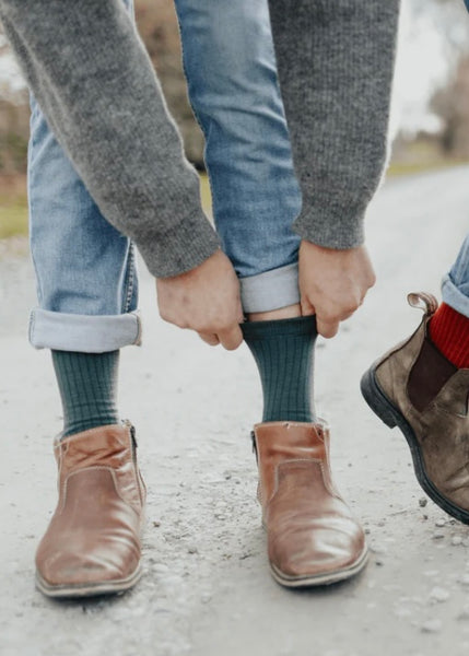 Sock | Merino Men’s (Tuatara Green)