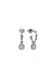 Earring | Baby Claw Sleeper (Silver/Opal)
