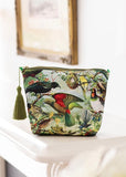 Cosmetic Bag | NZ Native Birds Velvet