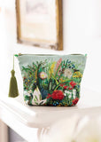 Cosmetic Bag | NZ Native Flowers Velvet
