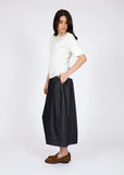 Skirt | Beam Barrel (Dark Wash)