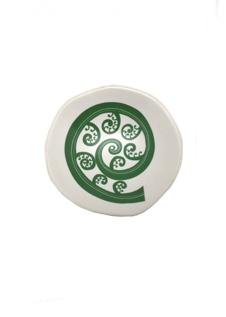 Mini Bowl | Green Fern Frond