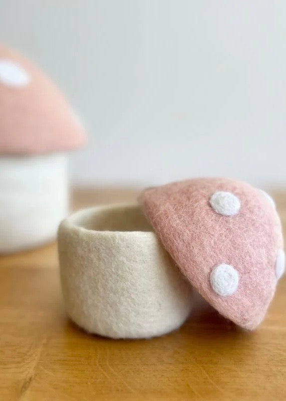 Trinket Box | Toadstool (Blush)