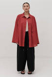 Shirt | Viv Oversized (Burnt Red)