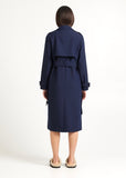 Coat | Trench (Dark Navy)