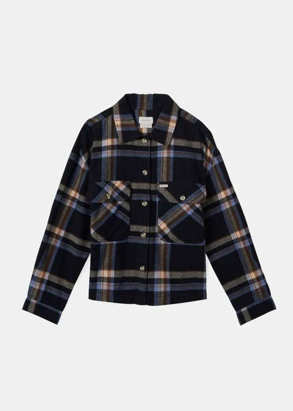 Shirt | Bowery Flannel (Sesame/Black)