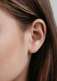Earring | Mini Pearl Studs (Silver)